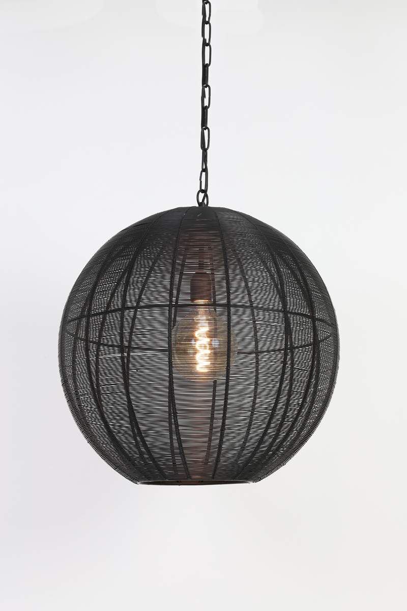 Light & Living - Hanglamp AMARAH - Ø50x54cm - Zwart