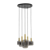 Light & Living - Hanglamp Lekar - 66x66x80 - Brons