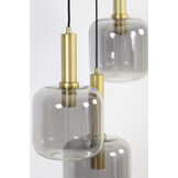 Light & Living - Hanglamp Lekar - 66x66x80 - Brons