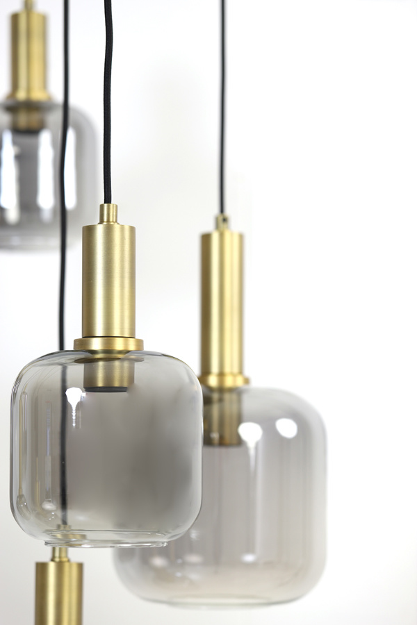 Light & Living - Hanglamp LEKAR - Ø83.5x79.5cm - Brons