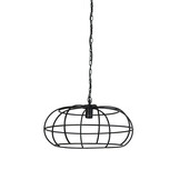 Light & Living - Hanglamp IMELDA - Zwart - 53x53x28 cm