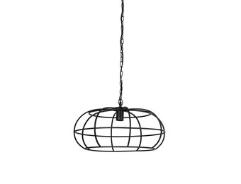 Light & Living - Hanglamp Imelda - 53x53x28 - Zwart