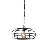 Light & Living - Hanglamp IMELDA - Zwart - 53x53x28 cm