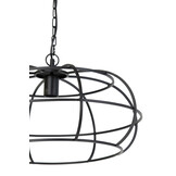 Light & Living - Hanglamp IMELDA - Zwart - 53x53x28 cm