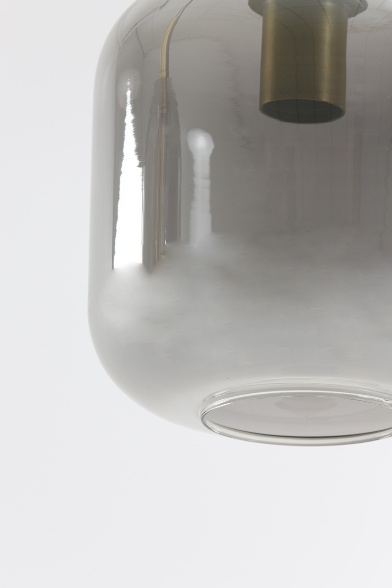 Light & Living - Hanglamp LEKAR - Ø16x26cm - Brons