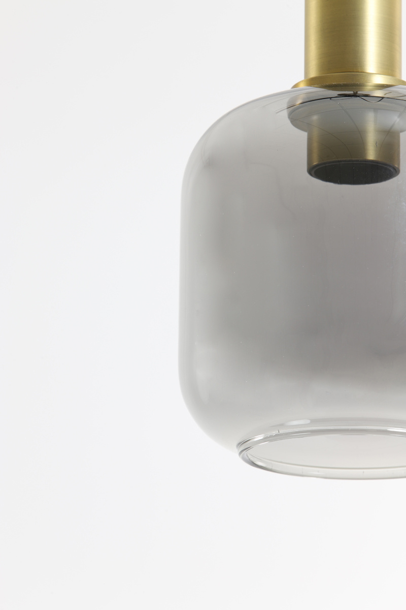 Light & Living - Hanglamp LEKAR - Ø21x37cm - Brons