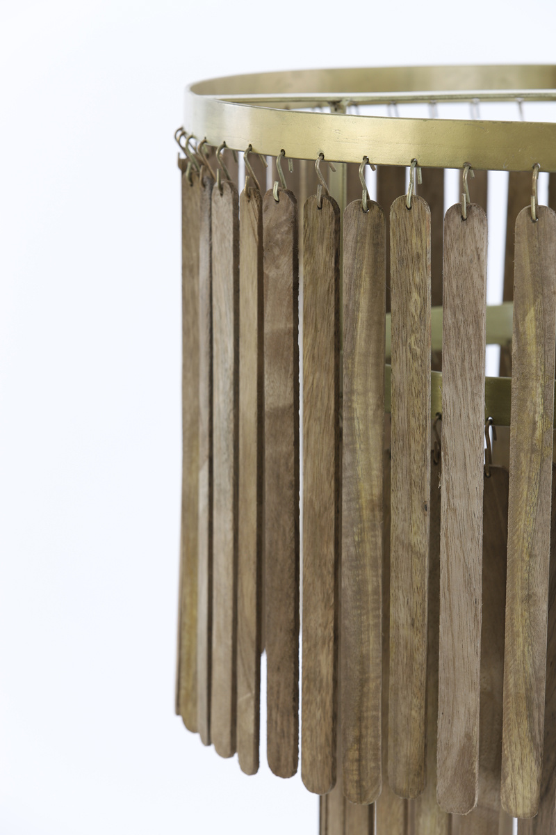 Light & Living - Hanglamp GULARO - Ø45x43cm - Bruin