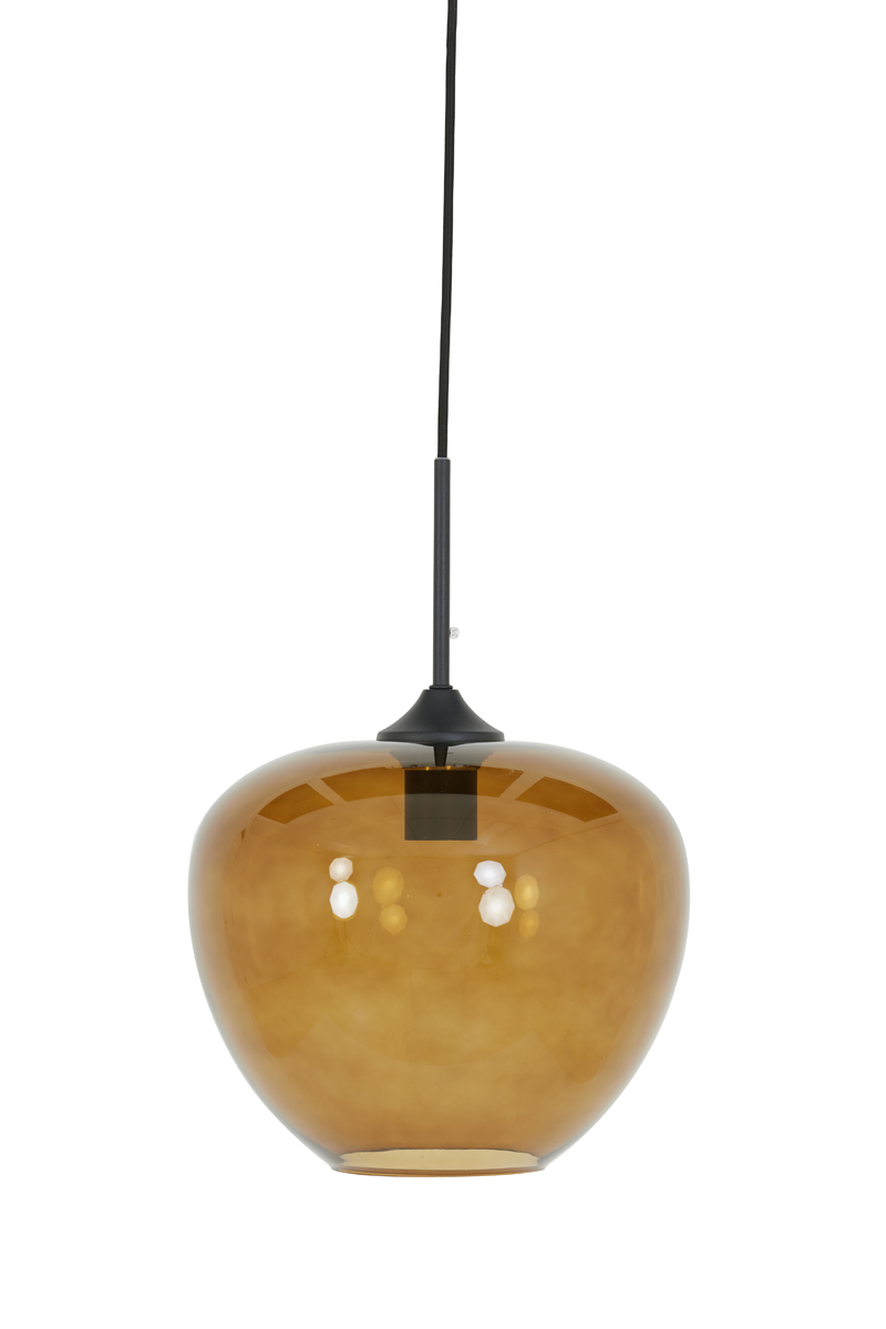 Light & Living - Hanglamp MAYSON - Ø30x25cm - Bruin
