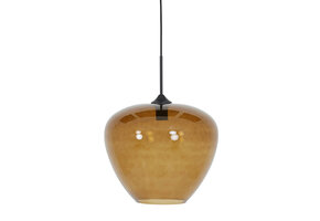 Light & Living - Hanglamp MAYSON - Ø40x34cm - Bruin