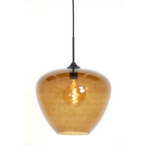 Light & Living - Hanglamp MAYSON - Ø40x34cm - Bruin
