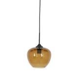 Light & Living - Hanglamp MAYSON - Ø23x18cm - Bruin