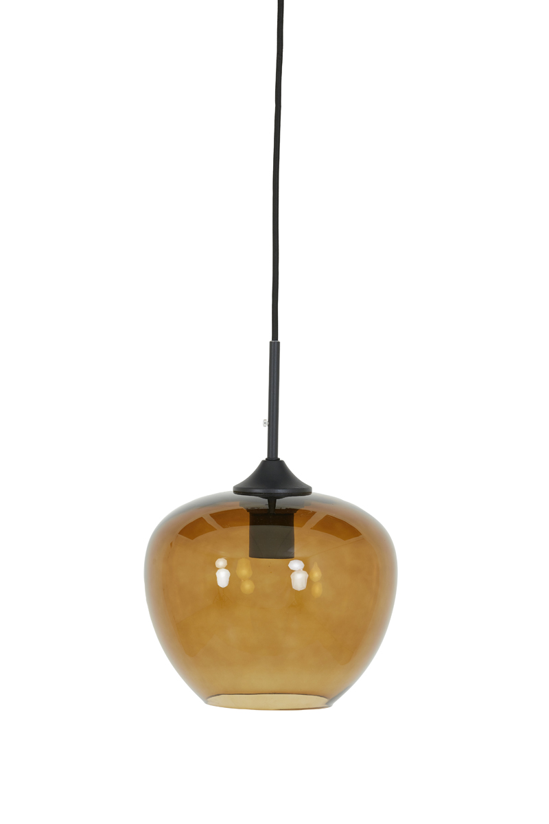 Light & Living - Hanglamp MAYSON - Ø23x18cm - Bruin