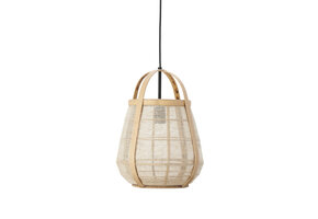 Light & Living - Hanglamp JACINTO - Ø32x44cm - Bruin