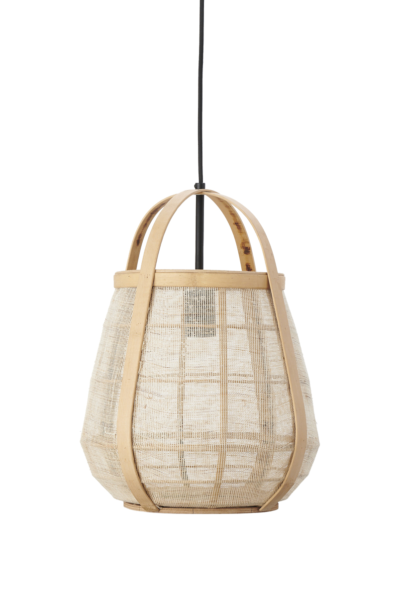 Light & Living - Hanglamp JACINTO - Ø32x44cm - Bruin
