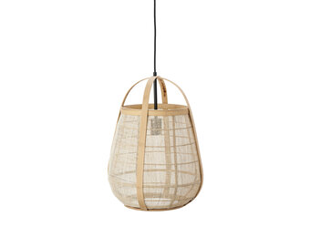 Light & Living - Hanglamp JACINTO - Ø38x50cm - Bruin