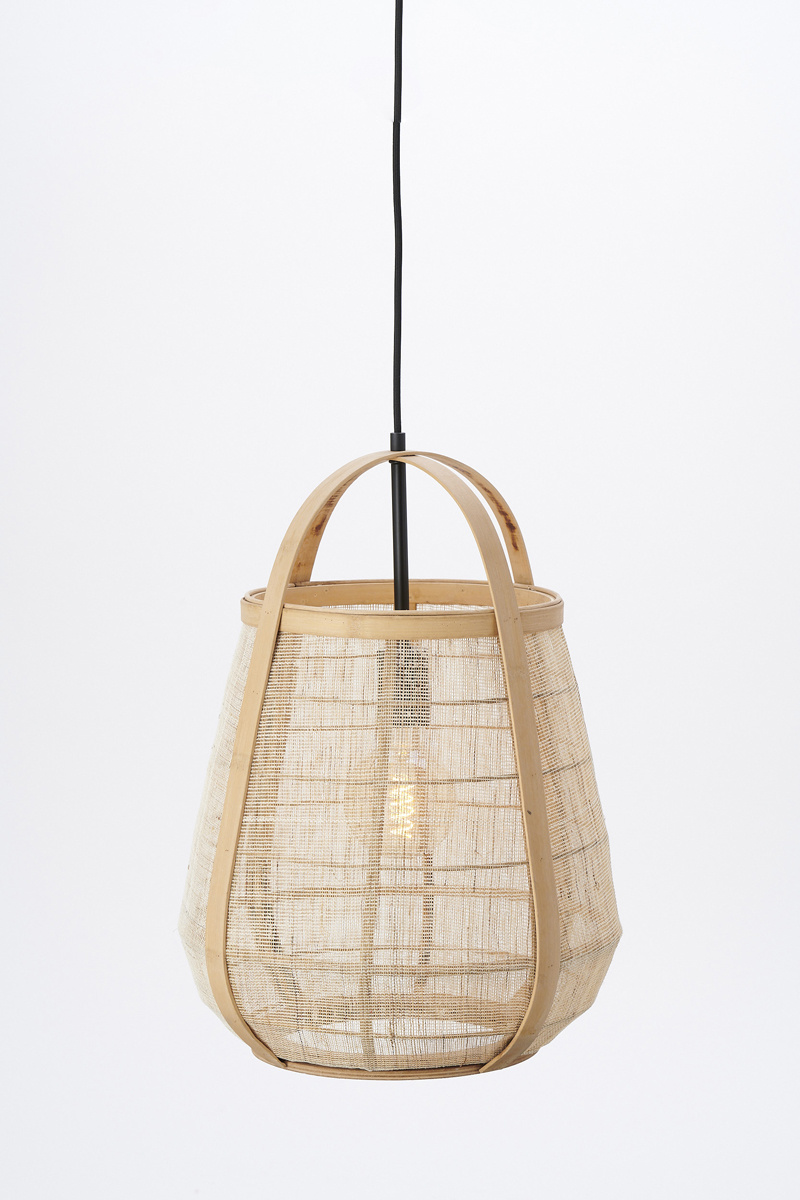 Light & Living - Hanglamp JACINTO - Ø38x50cm - Bruin