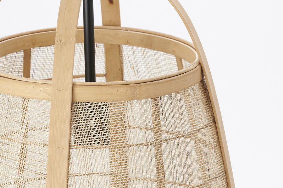 Light & Living - Hanglamp JACINTO - Ø38x50cm - Bruin