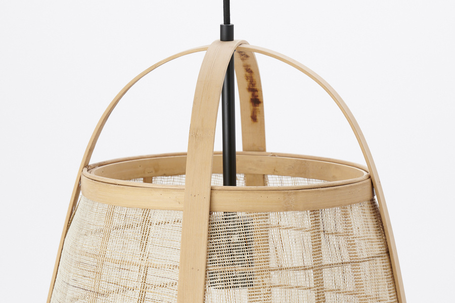 Light & Living - Hanglamp JACINTO - Ø38x50cm - Bruin