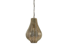 Light & Living - Hanglamp Micha - 29x29x48.5 - Goud