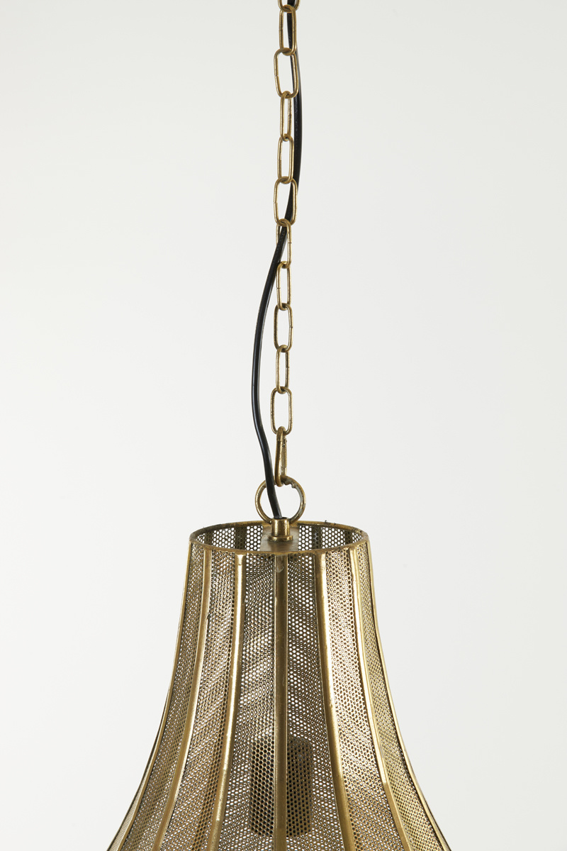 Light & Living - Hanglamp Micha - 29x29x48.5 - Goud