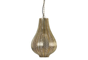 Light & Living - Hanglamp Micha - 33x33x55 - Goud