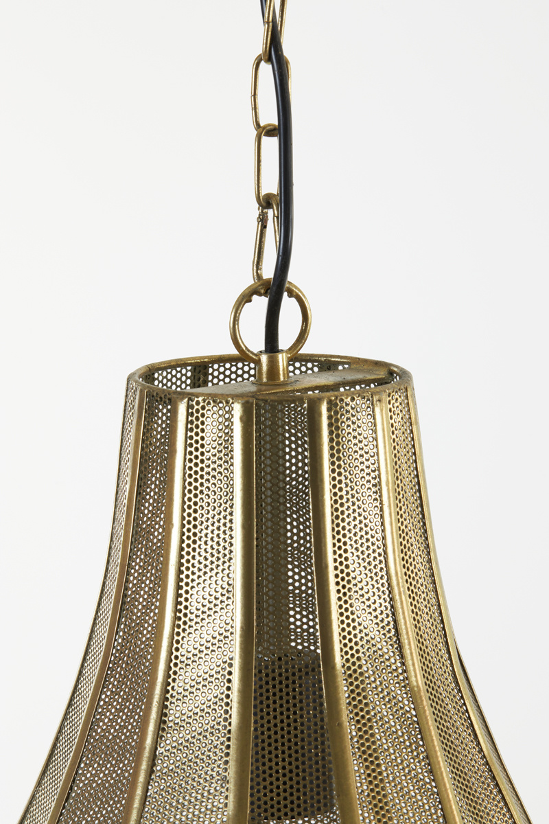 Light & Living - Hanglamp Micha - 33x33x55 - Goud