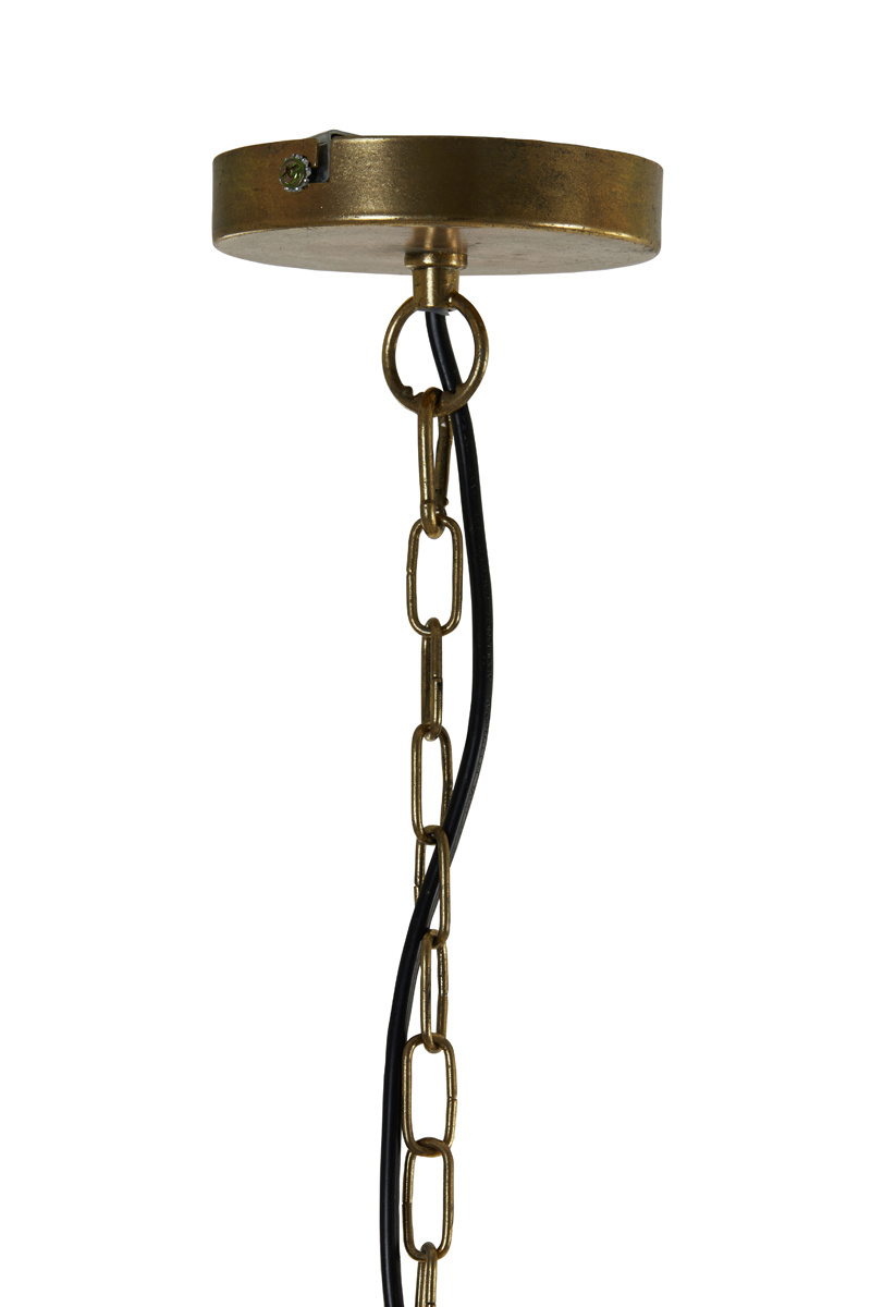 Light & Living - Hanglamp Micha - 33x33x55 - Goud
