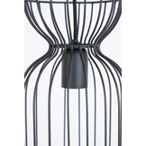 Light & Living - Hanglamp LAZAR - Zwart - 18x18x34 cm