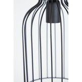 Light & Living - Hanglamp LAZAR - Zwart - 18x18x34 cm