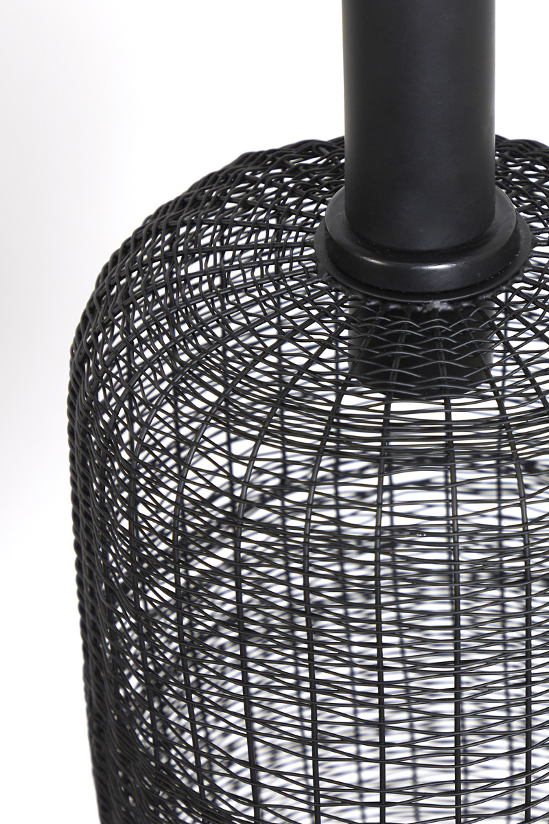 Light & Living - Hanglamp LEKANG - Ø22x55cm - Zwart