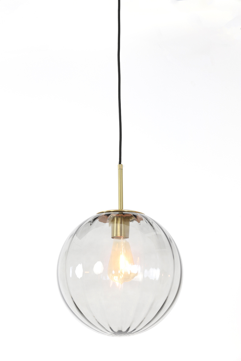 Light & Living - Hanglamp MAGDALA - Ø30x30cm - Grijs