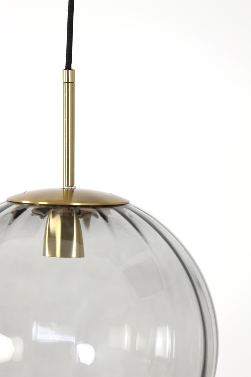 Light & Living - Hanglamp MAGDALA - Ø30x30cm - Grijs