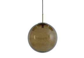 Light & Living - Hanglamp MAGDALA - Ø48x48cm - Bruin
