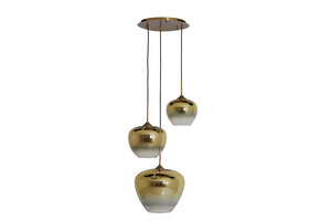 Light & Living - Hanglamp MAYSON - Ø40x160cm - Goud