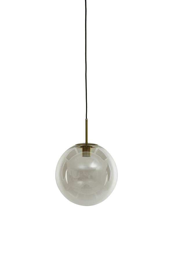 Light & Living - Hanglamp MEDINA - Ø30x30cm - Helder