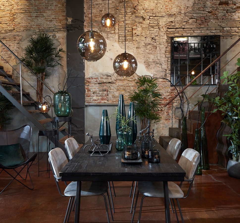 Light & Living - Hanglamp SUBAR - Ø30x28cm - Grijs