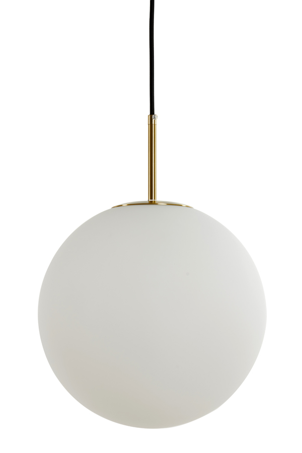 Light & Living - Hanglamp MEDINA - Ø40x40cm - Wit