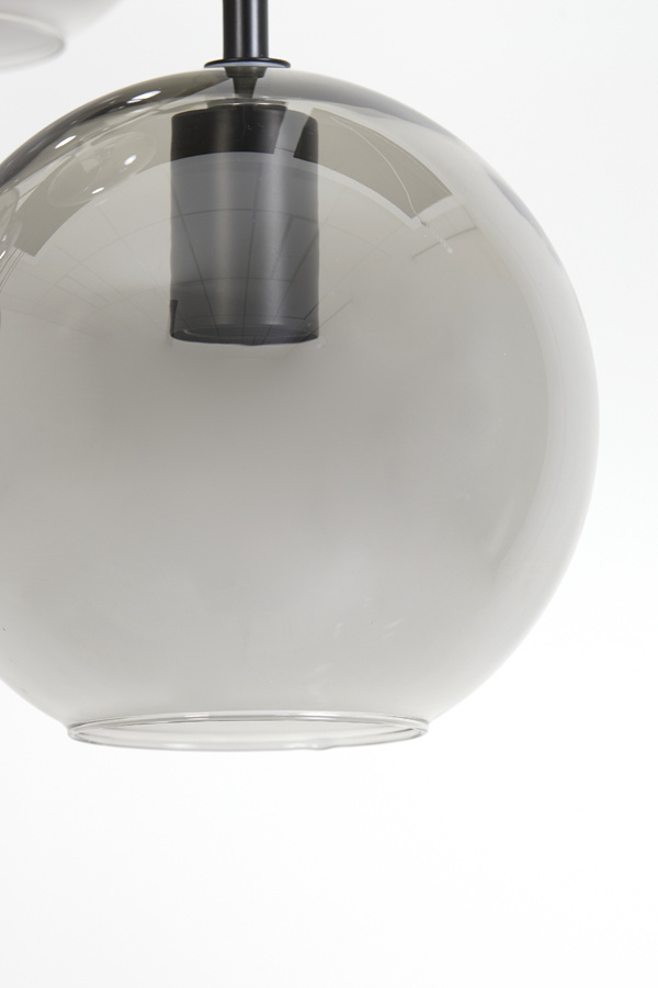 Light & Living - Hanglamp SUBAR - 114x20x120cm - Grijs