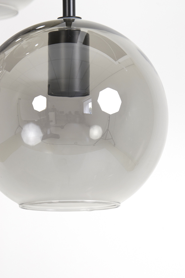 Light & Living - Hanglamp SUBAR - 124x35x120cm - Grijs