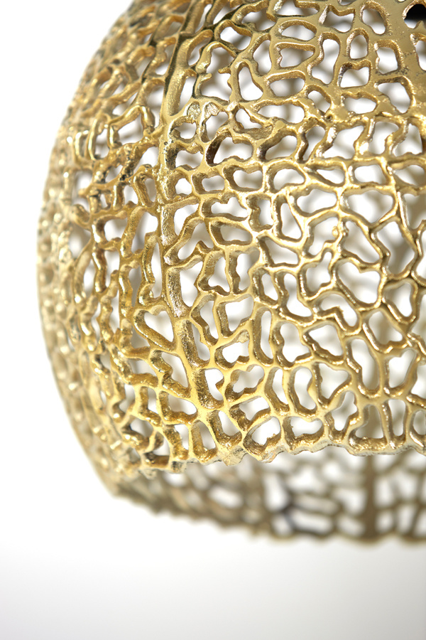 Light & Living - Hanglamp SINULA - Ø45x42cm - Goud