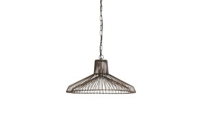 Light & Living - Hanglamp Kasper - 65x65x37 - Bruin
