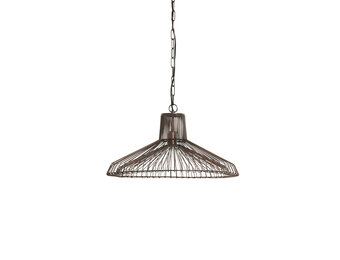 Light & Living - Hanglamp Kasper - 65x65x37 - Bruin