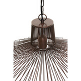 Light & Living - Hanglamp KASPER - Bruin - 65x65x37 cm