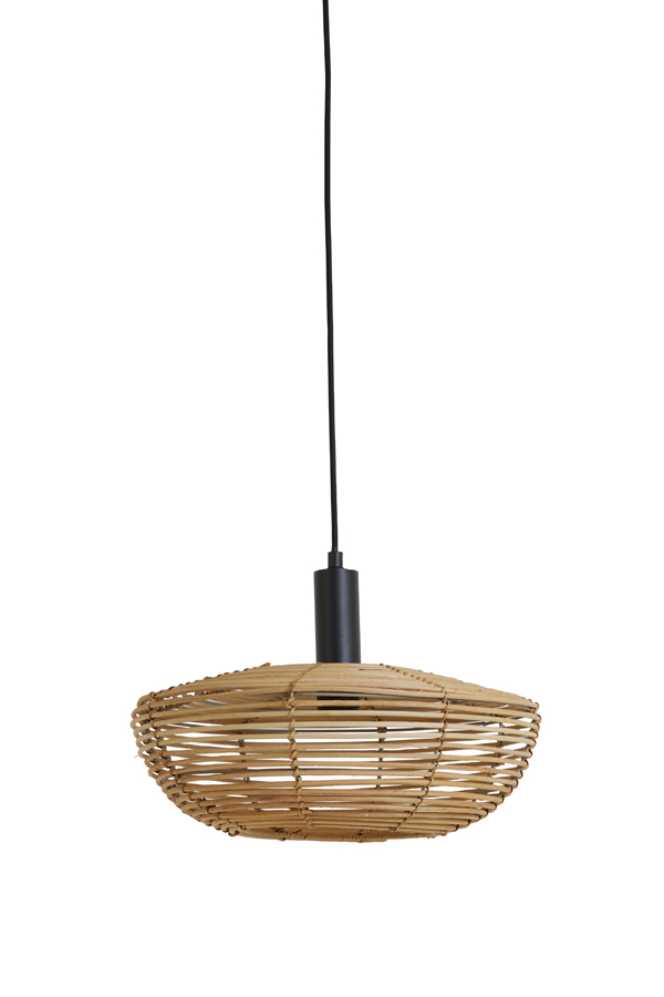 Light & Living - Hanglamp Milan - 40x40x15 - Bruin