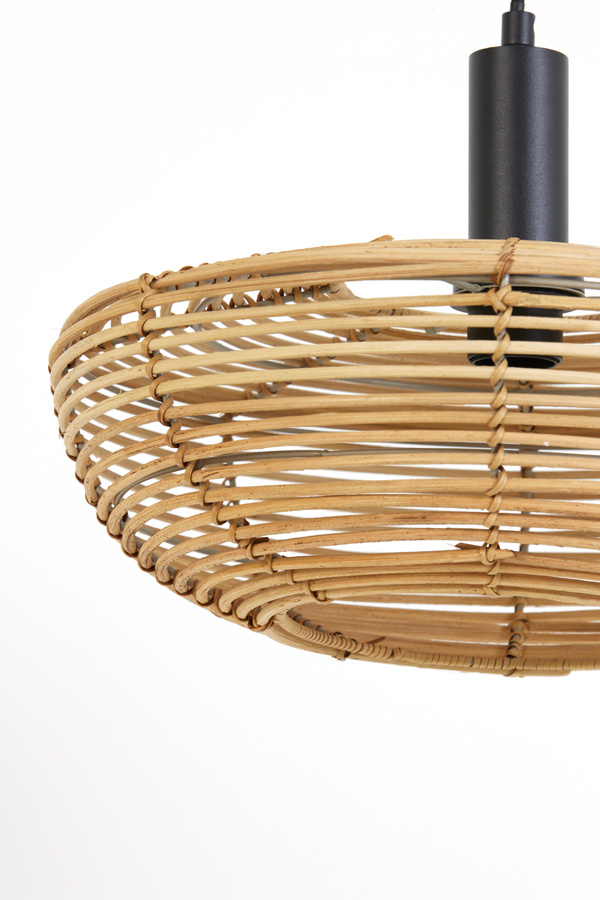 Light & Living - Hanglamp Milan - 40x40x15 - Bruin