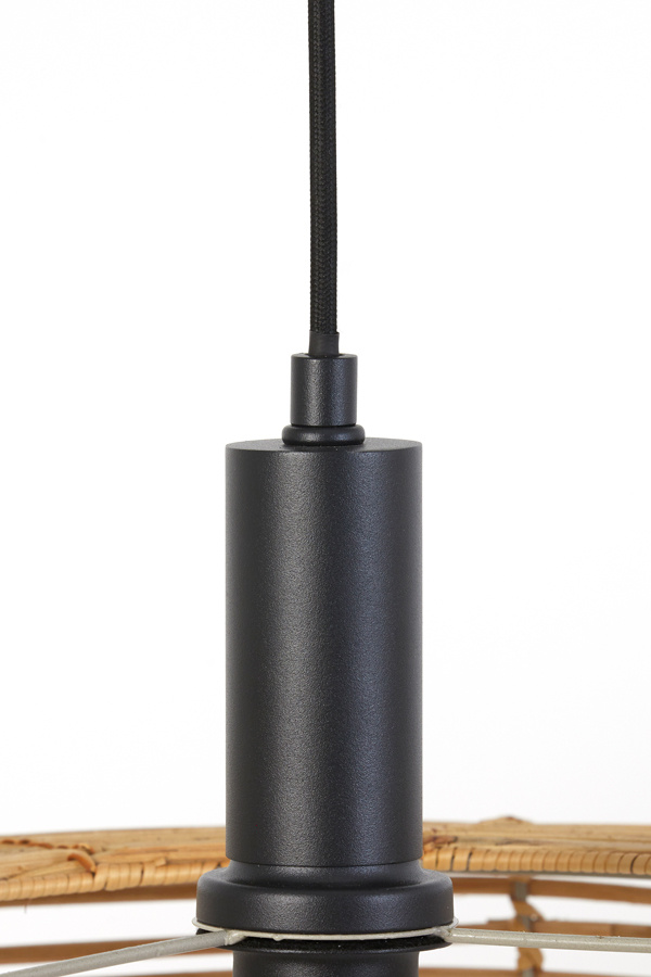 Light & Living - Hanglamp Milan - 40x40x15 - Bruin