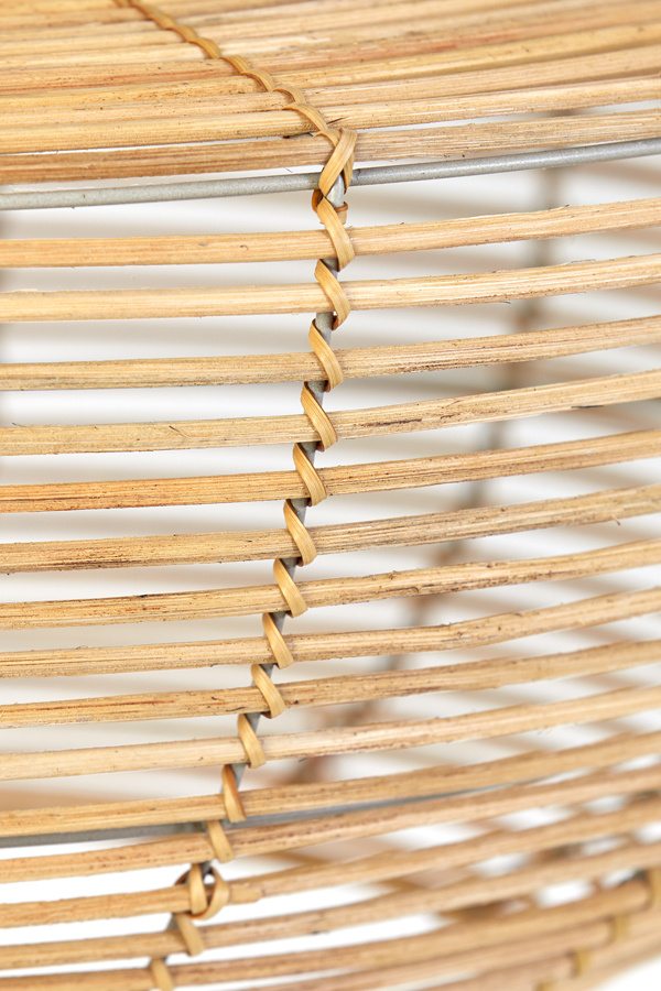 Light & Living - Hanglamp Milan - 40x40x15 - Bruin