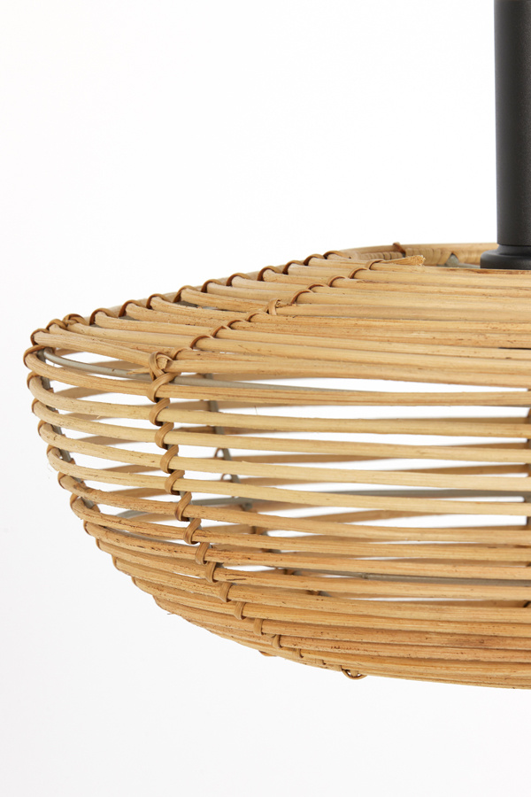 Light & Living - Hanglamp Milan - 40x40x15 - Bruin