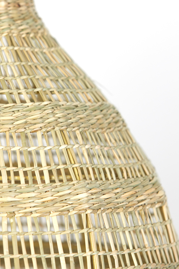 Light & Living - Hanglamp SAGAR - Ø38x43cm - Bruin