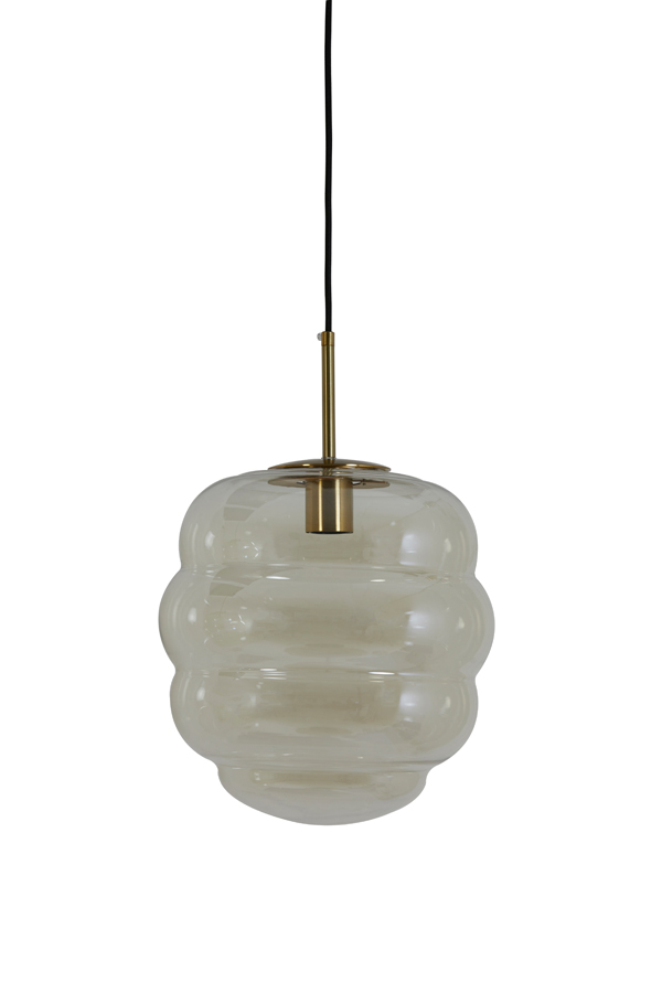 Light & Living - Hanglamp MISTY - Ø30x37cm - Oranje